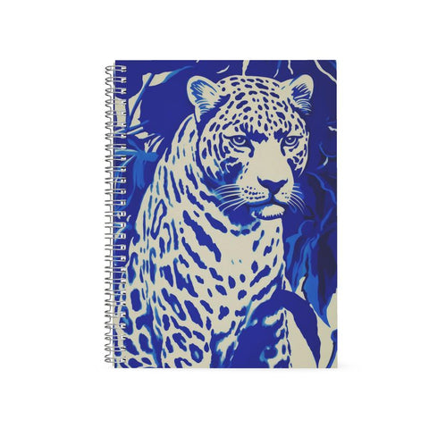 Electric Leopard | Bold Pop Animal Art Notebook