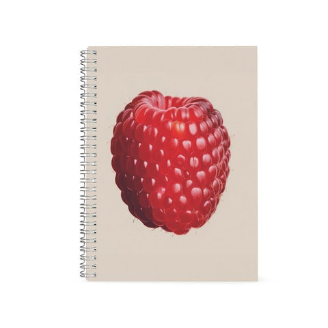 Raspberry Study | Minimal Fruit Art Notebook