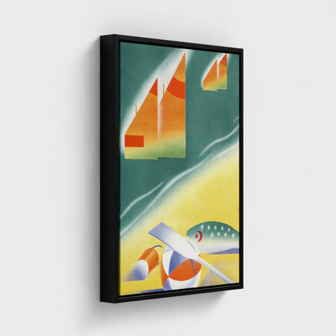 Coastal Geometry | Canvas Art