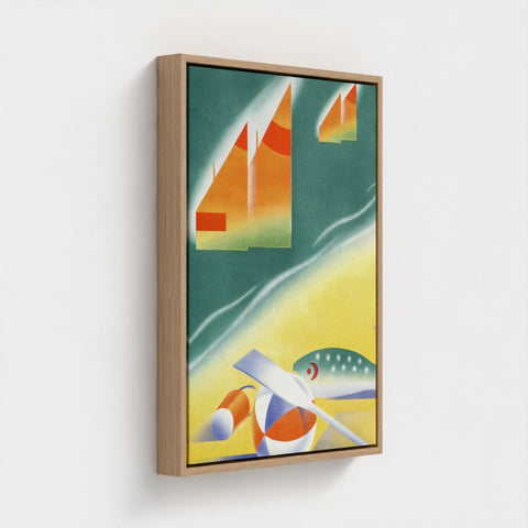 Coastal Geometry | Canvas Art