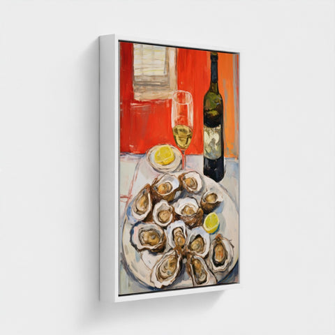 Oysters & Wine | Canvas Art