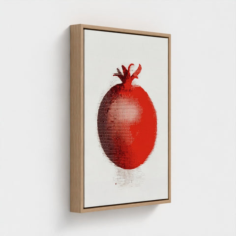 Pomegranate Depth | Canvas Art