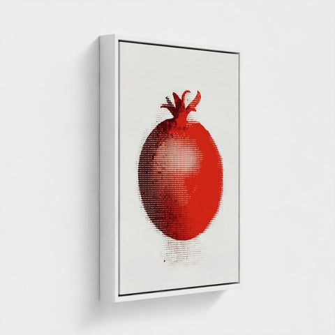 Pomegranate Depth | Canvas Art