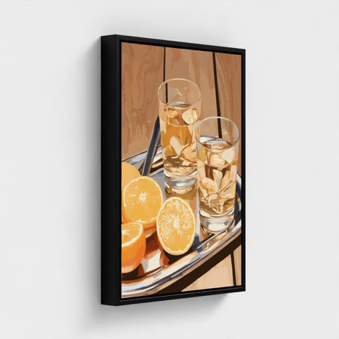 Amber Evening | Canvas Art