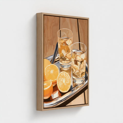 Amber Evening | Canvas Art