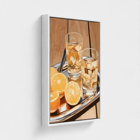 Amber Evening | Canvas Art