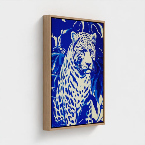 Electric Leopard | Canvas Art