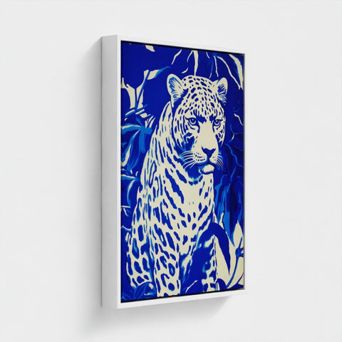 Electric Leopard | Canvas Art