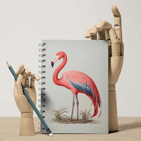 Flamingo Poise | Animal Art Notebook