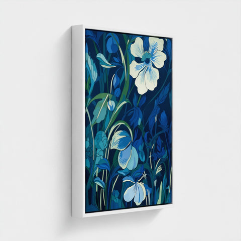 Midnight Bloom | Canvas Art