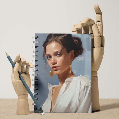 Quiet Power | Art Portrait Notebook
