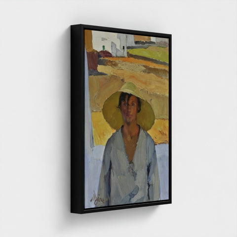 Sunfield Figure | Canvas Art