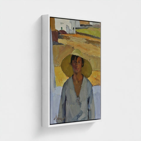 Sunfield Figure | Canvas Art