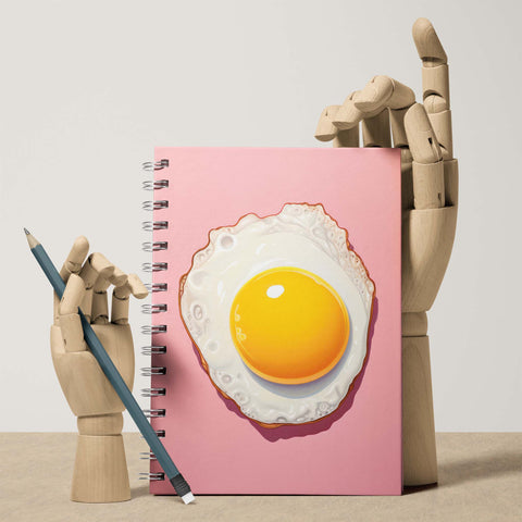 Sunny Side Calm | Pop Art Food Notebook