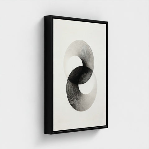 Yin Spiral | Canvas Art