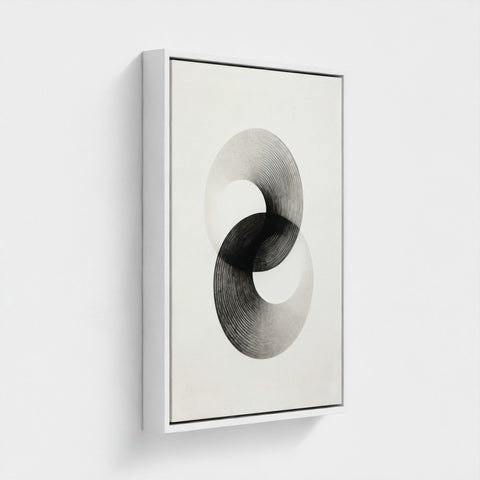 Yin Spiral | Canvas Art